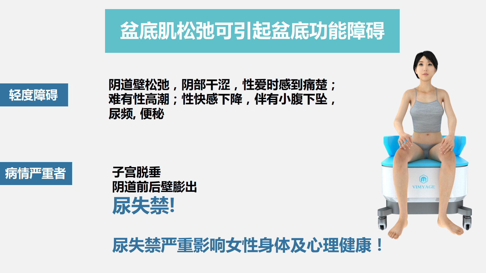 非侵入式盆底肌训练椅(非医疗器械)